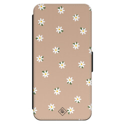 Casimoda iPhone 16 flipcase - Sweet daisies