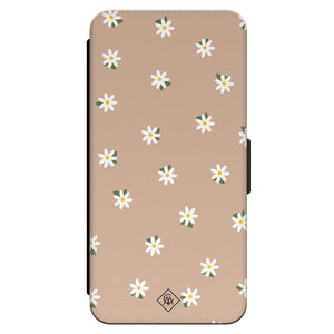 Casimoda iPhone 16 flipcase - Sweet daisies