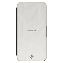 Casimoda iPhone 16 Pro flipcase - Vive la vie