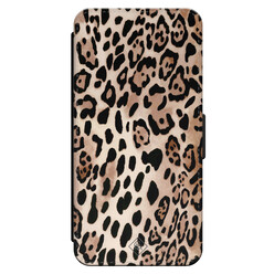 Casimoda iPhone 16 Pro flipcase - Luipaardprint