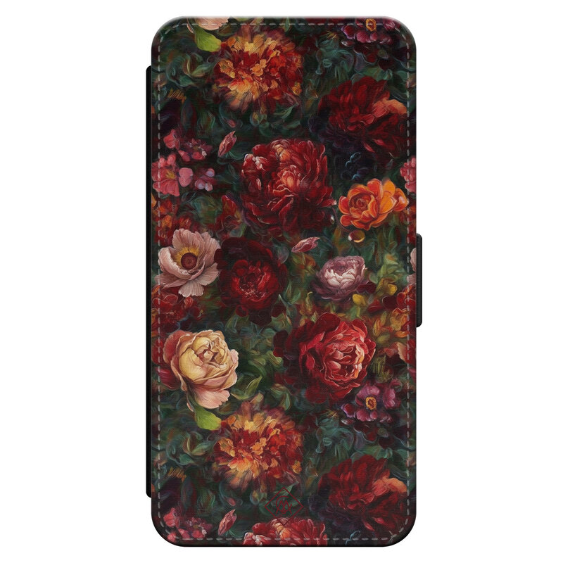 Casimoda iPhone 16 Pro flipcase - Floral garden