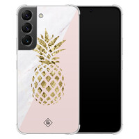 Casimoda Samsung Galaxy S22 shockproof hoesje - Ananas