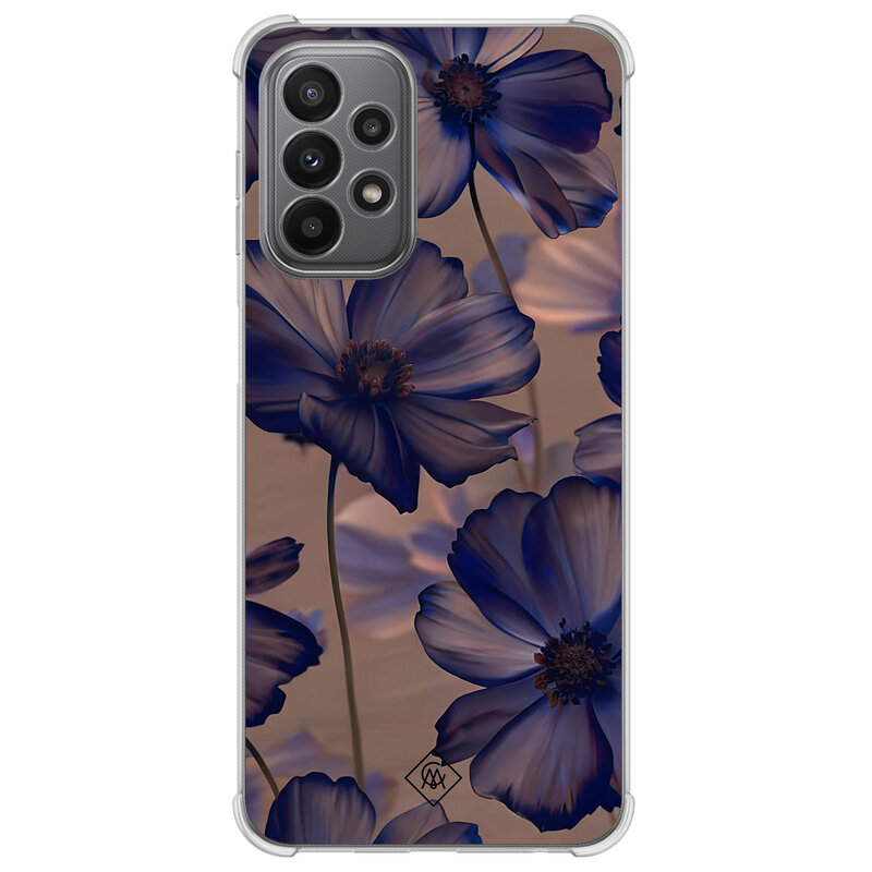 Casimoda Samsung Galaxy A23 shockproof hoesje - Twilight petals