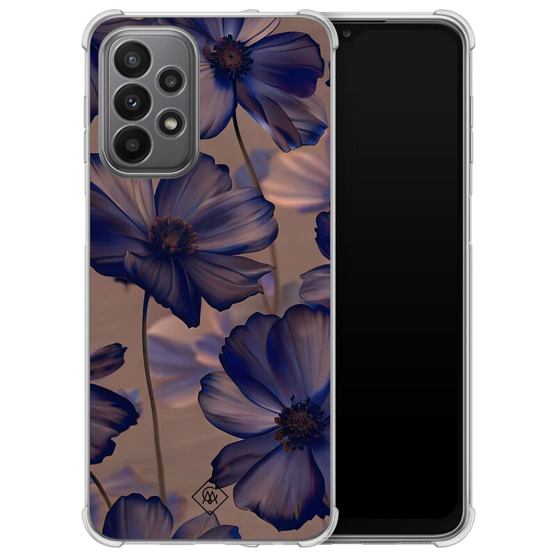 Casimoda Samsung Galaxy A23 shockproof hoesje - Twilight petals