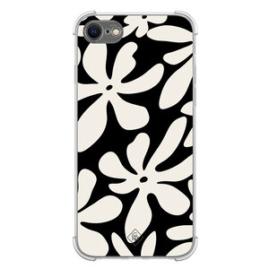 Casimoda iPhone SE (2020/2022) / 8 / 7 shockproof hoesje - Noir bloom