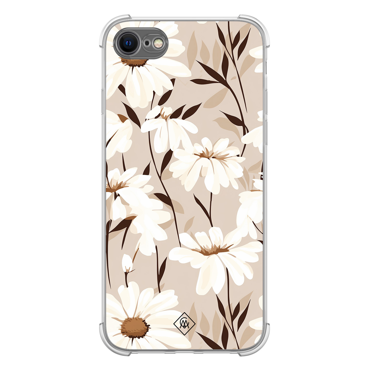 iPhone SE (2020 2022) 8 7 shockproof hoesje In bloom
