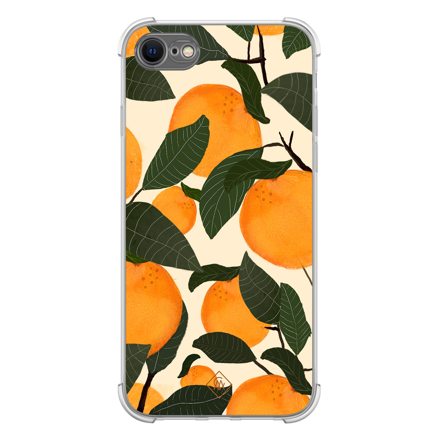iPhone SE (2020 2022) 8 7 shockproof hoesje Oranges