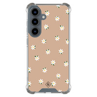 Casimoda Samsung Galaxy S25 shockproof hoesje - Sweet daisies