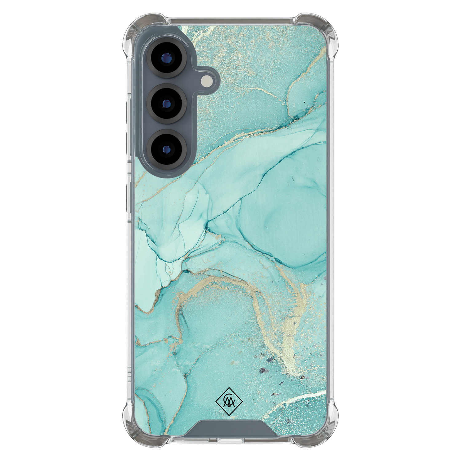 Samsung Galaxy S25 shockproof hoesje Touch of mint