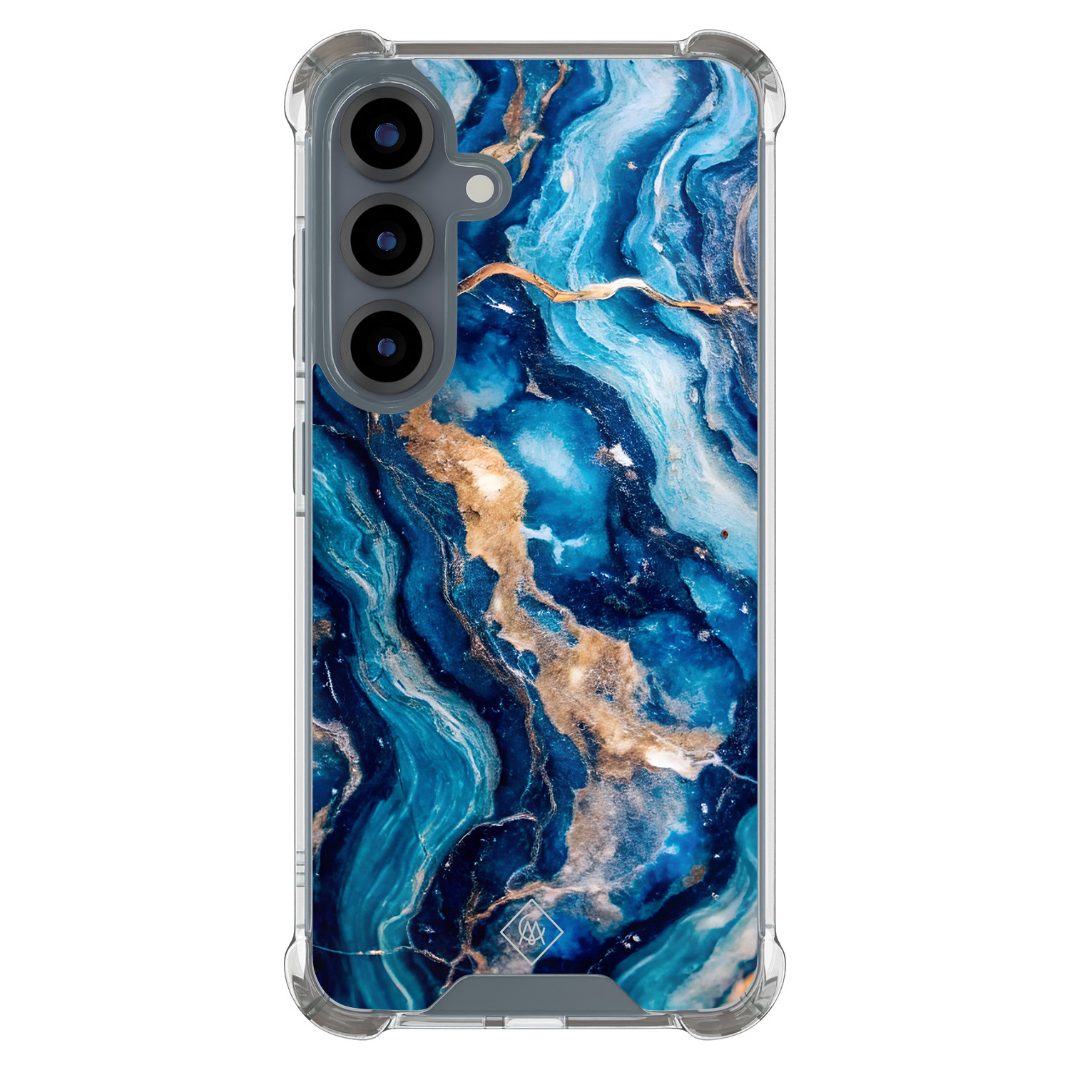 Samsung Galaxy S25 shockproof hoesje Ocean marble