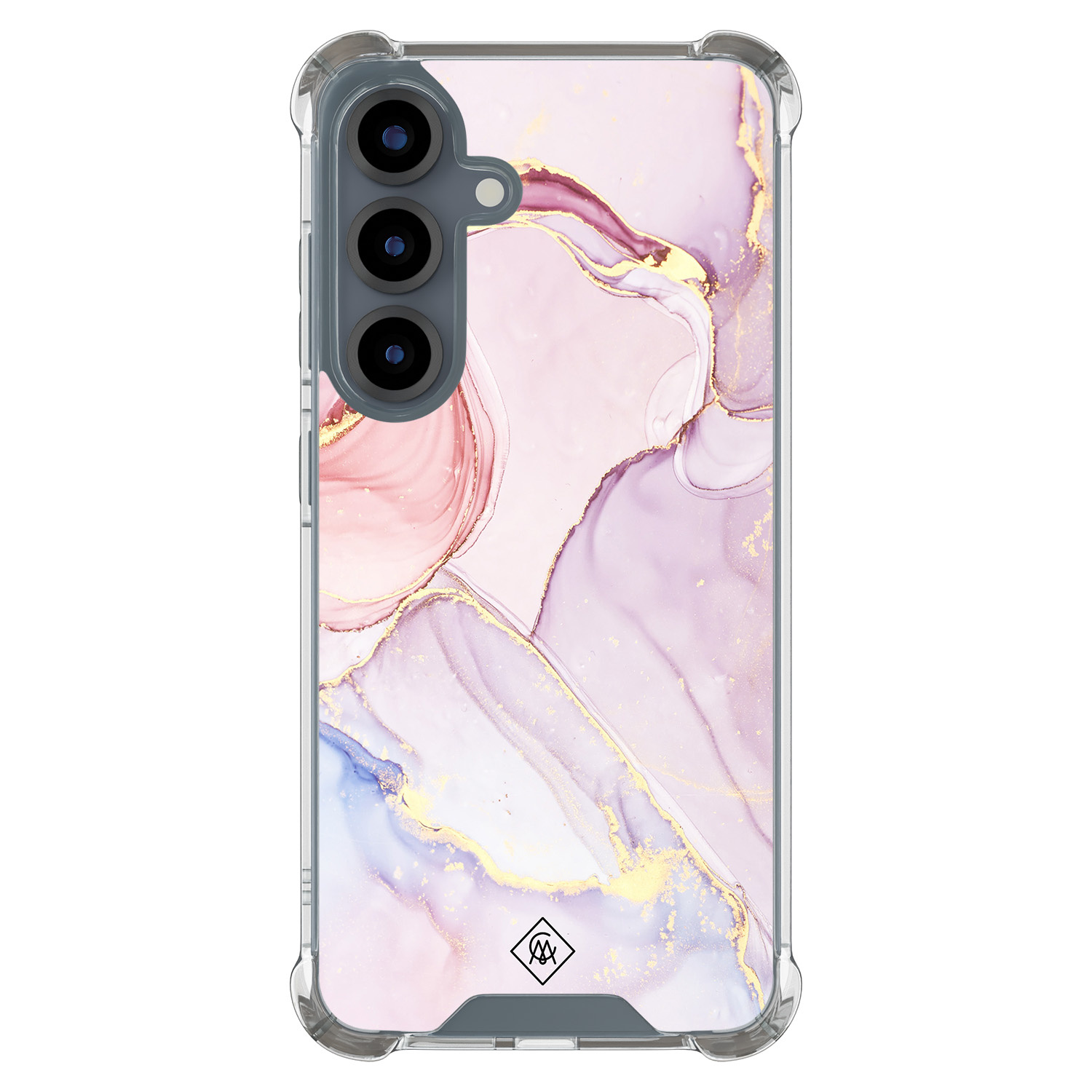 Samsung Galaxy S25 shockproof hoesje Purple sky