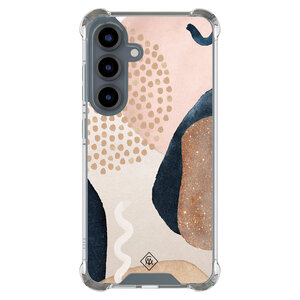Casimoda Samsung Galaxy S25 shockproof hoesje - Abstract dots
