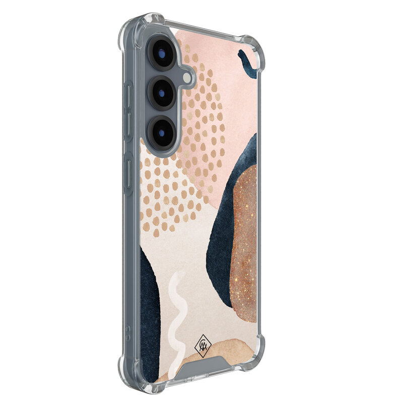 Casimoda Samsung Galaxy S25 shockproof hoesje - Abstract dots