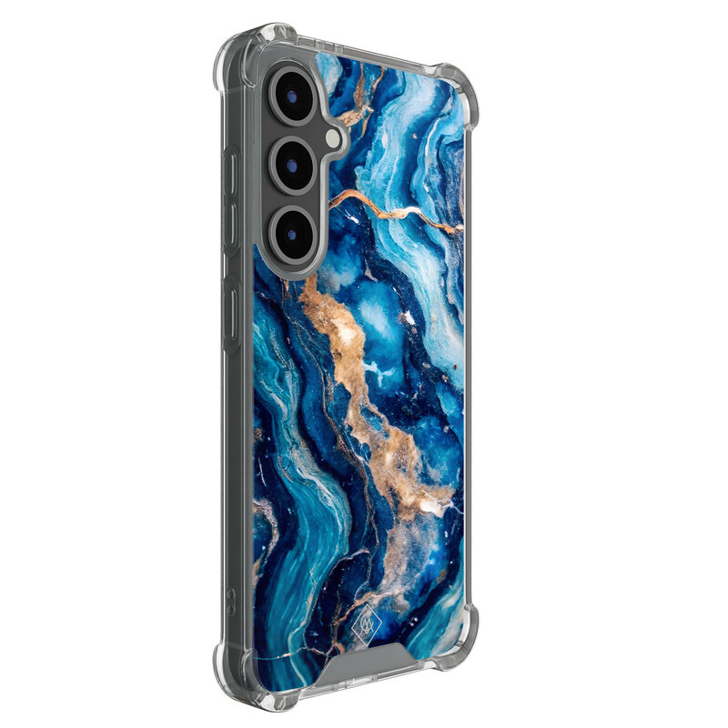 Casimoda Samsung Galaxy S24 FE shockproof hoesje - Ocean marble