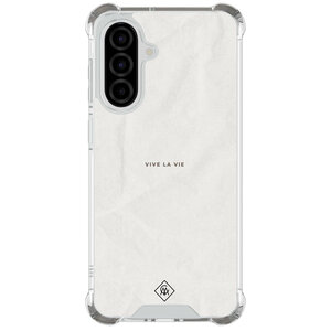 Casimoda Samsung Galaxy A56 shockproof hoesje - Vive la vie