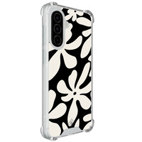 Casimoda Samsung Galaxy A56 shockproof hoesje - Noir bloom