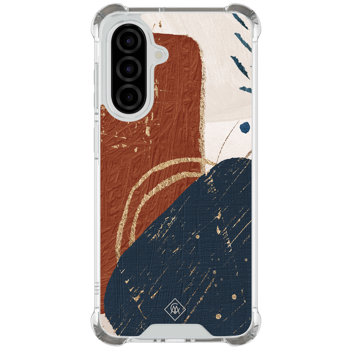 Samsung Galaxy A36 shockproof hoesje Abstract terracotta