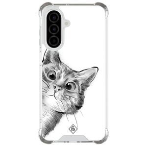 Casimoda Samsung Galaxy A26 shockproof hoesje - Kat kiekeboe
