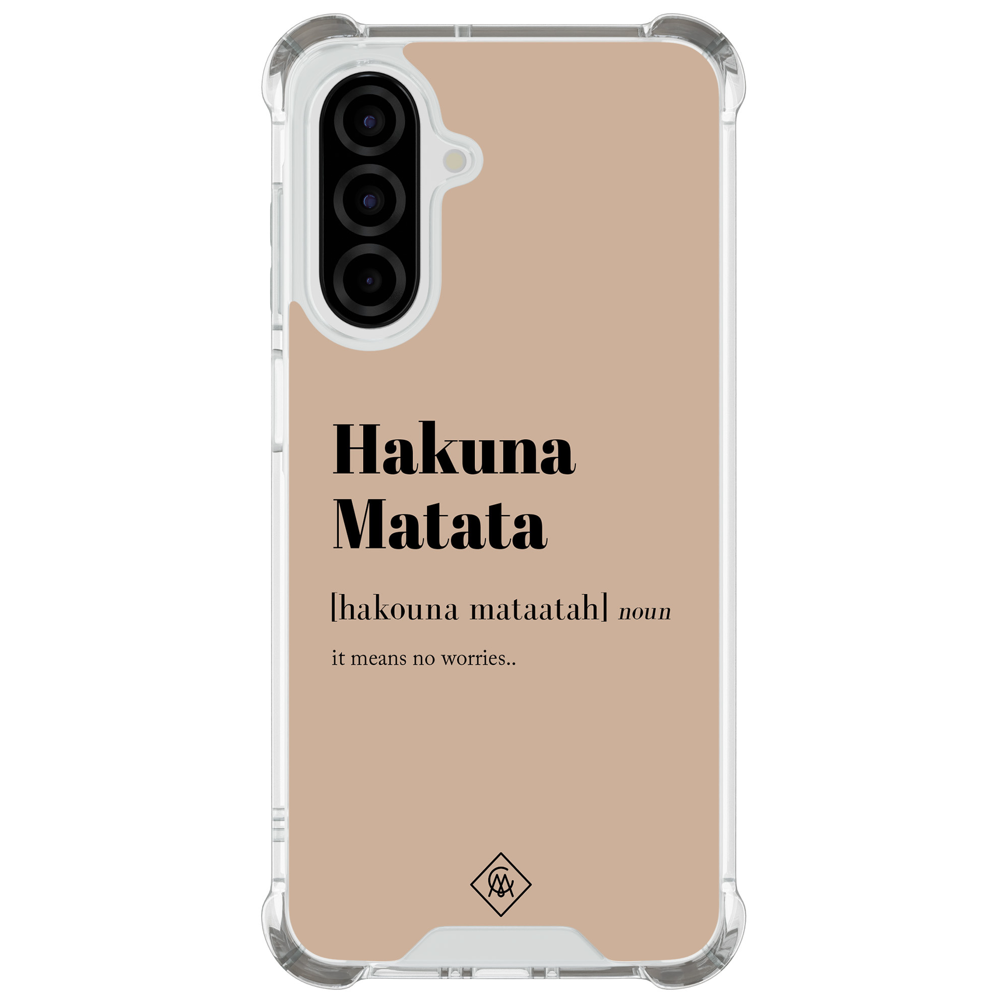 Samsung Galaxy A26 shockproof hoesje Hakuna matata
