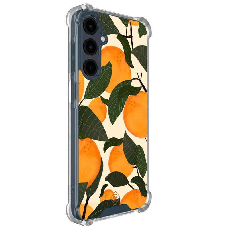 Casimoda Samsung Galaxy A16 shockproof hoesje - Orange garden
