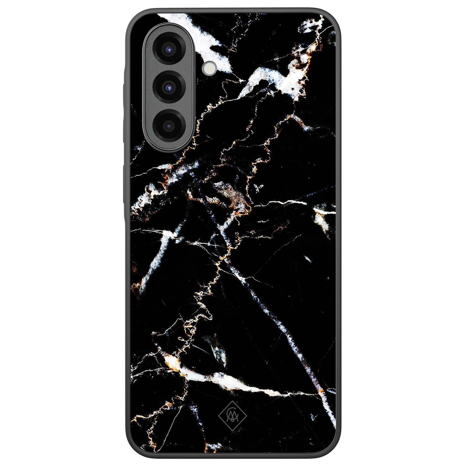 Samsung Galaxy A36 hoesje Marmer zwart