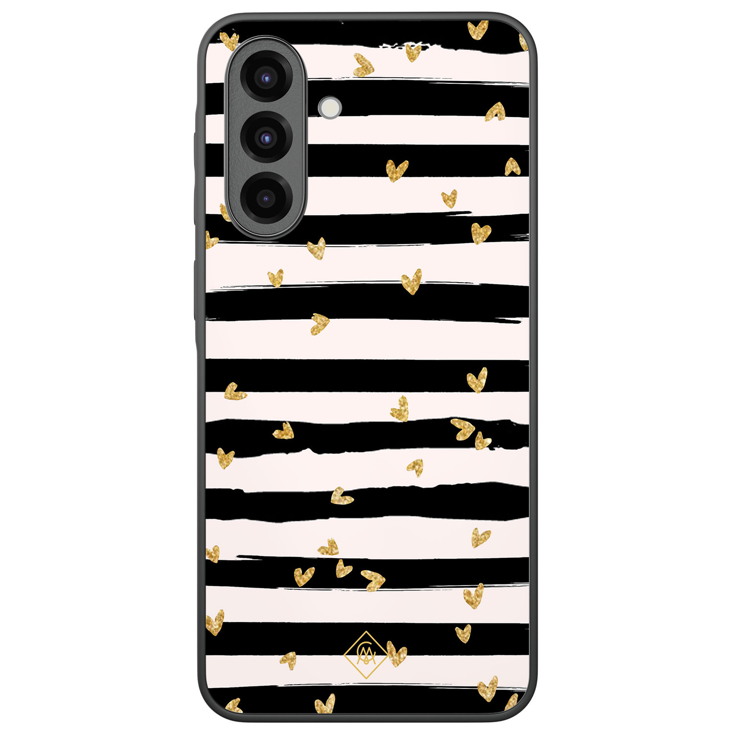 Samsung Galaxy A36 hoesje Hart streepjes