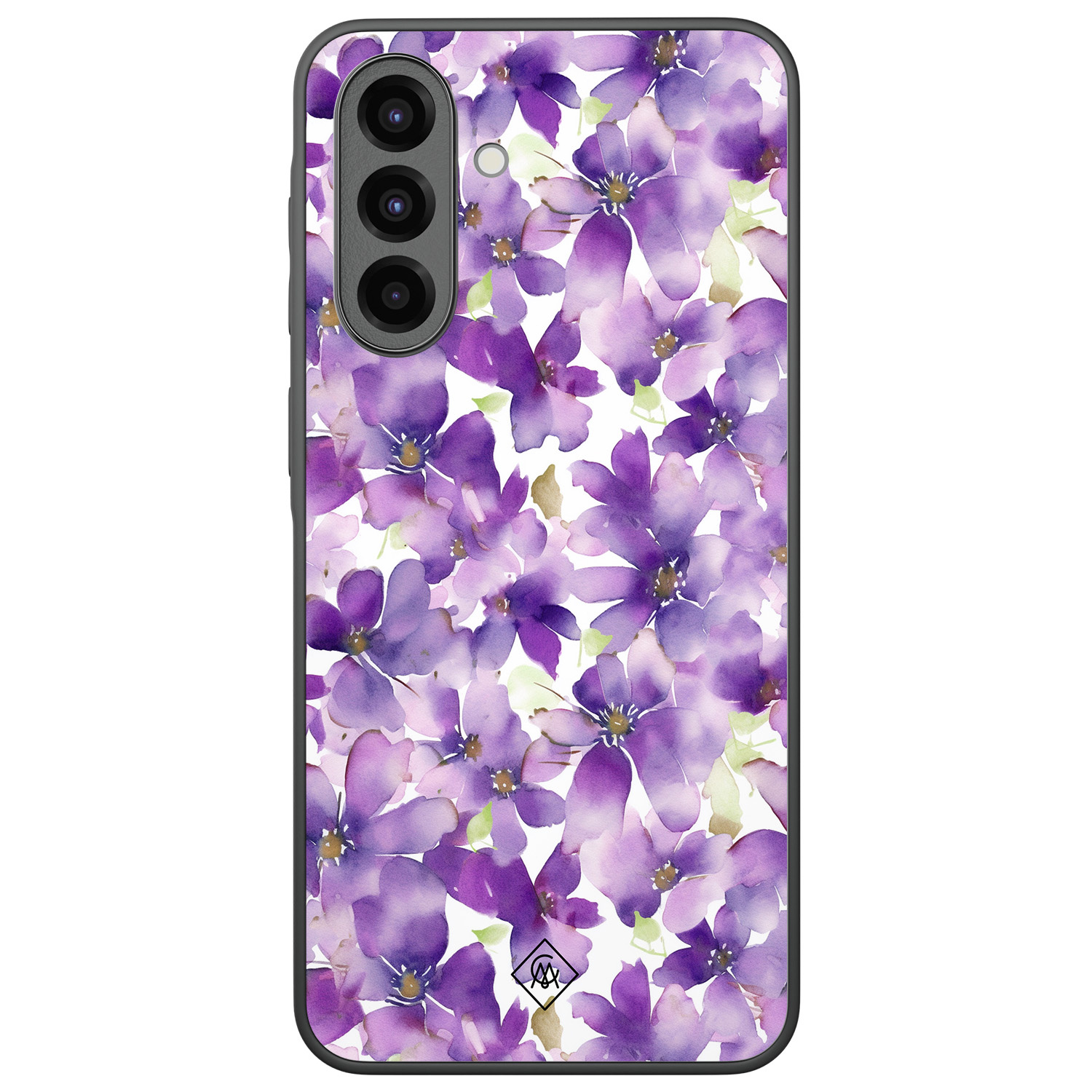 Samsung Galaxy A36 hoesje Floral violet