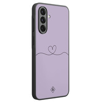 Casimoda Samsung Galaxy A36 hoesje - Hart lila