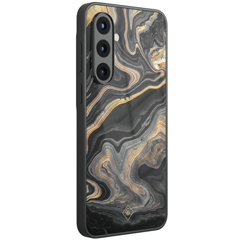Casimoda Samsung Galaxy A56 glazen hardcase - Marbling