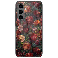 Casimoda Samsung Galaxy A56 glazen hardcase - Floral garden