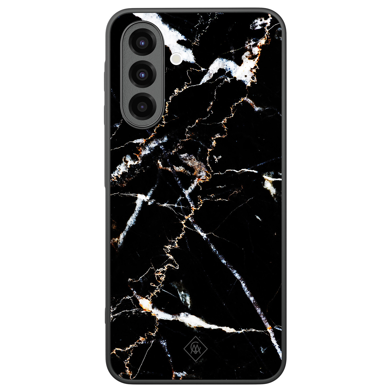 Samsung Galaxy A26 hoesje Marmer zwart