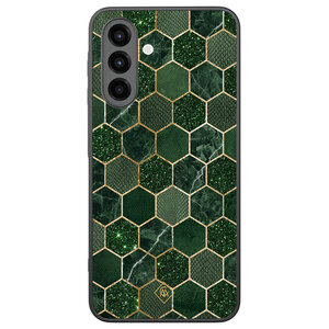 Casimoda Samsung Galaxy A26 hoesje - Kubus groen