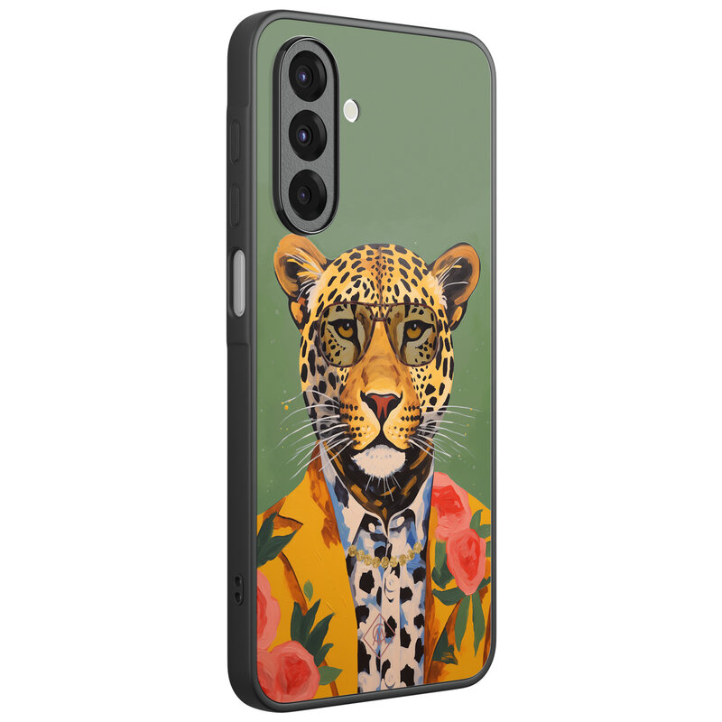 Casimoda Samsung Galaxy A26 hoesje - Luipaard hipster