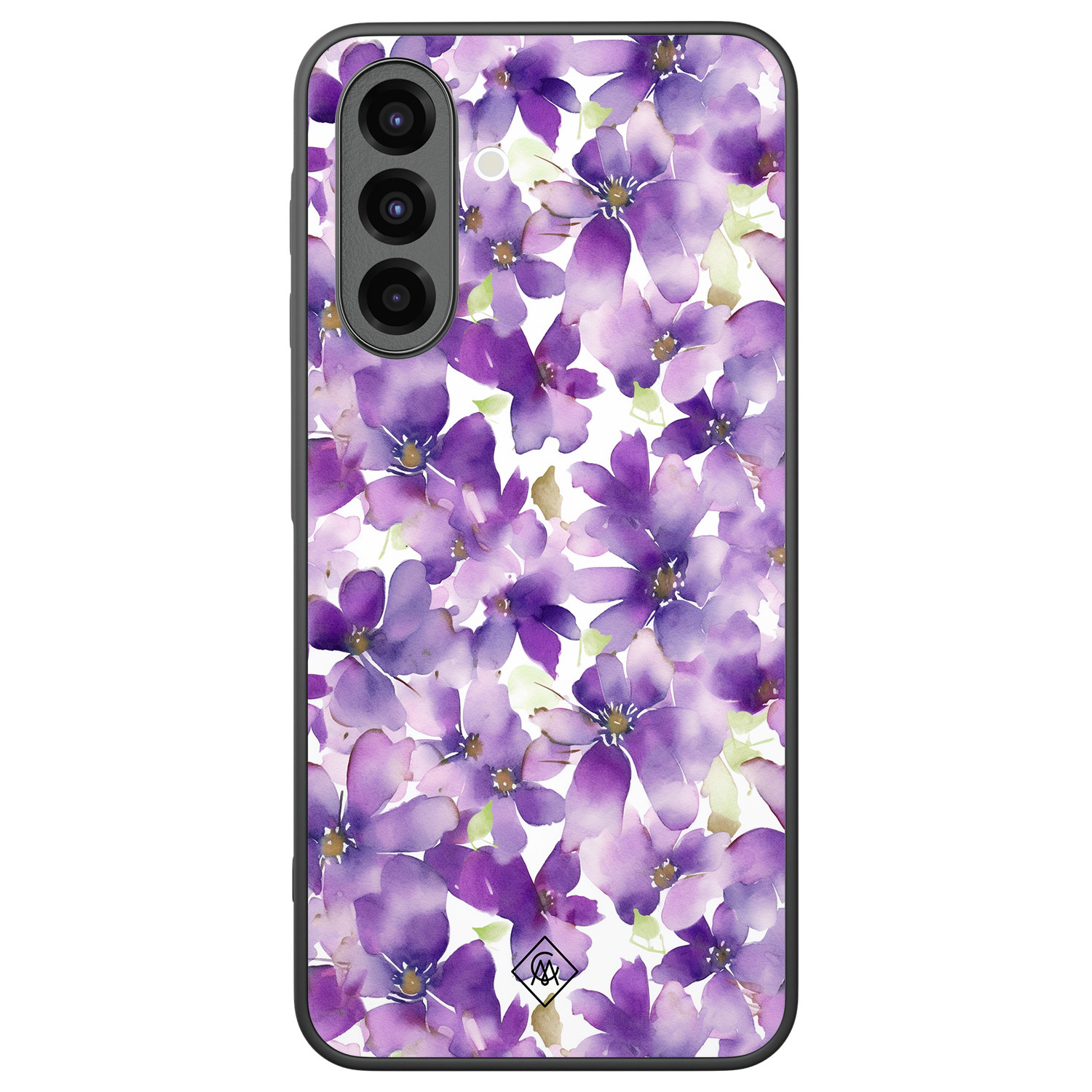 Samsung Galaxy A26 hoesje Floral violet