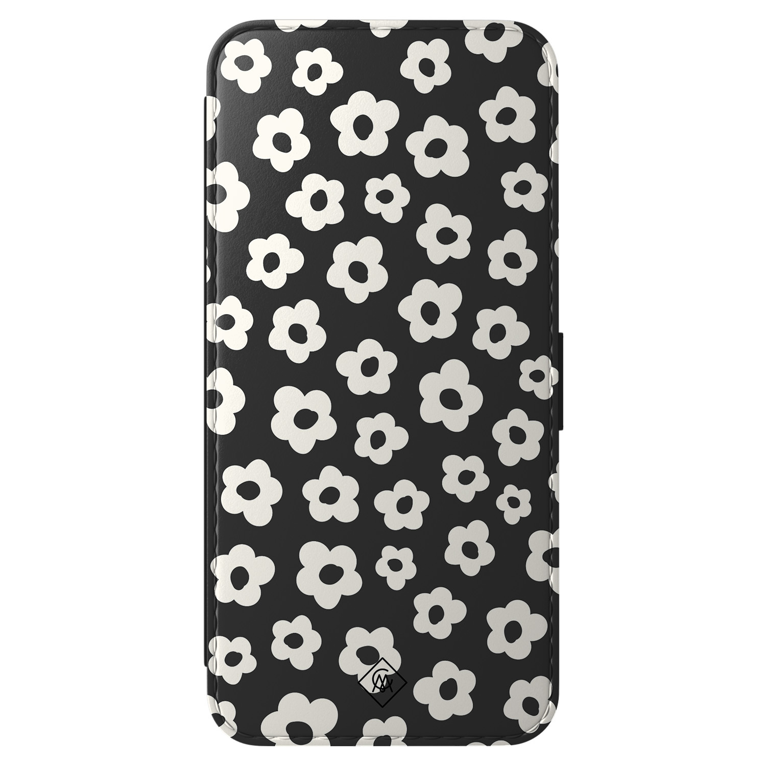 Samsung Galaxy A56 flipcase Retro bloempjes