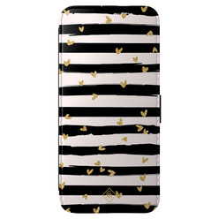 Casimoda Samsung Galaxy A56 flipcase - Hart streepjes