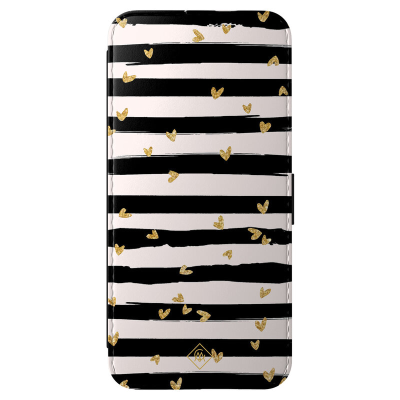 Casimoda Samsung Galaxy A56 flipcase - Hart streepjes
