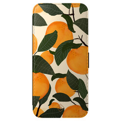 Casimoda Samsung Galaxy A56 flipcase - Orange garden