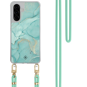 Casimoda Samsung Galaxy A36 hoesje met mint koord - Touch of mint