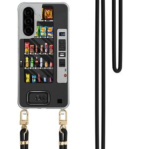 Casimoda Samsung Galaxy A26 hoesje met zwart koord - Snoepautomaat