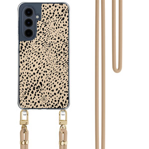 Casimoda Samsung Galaxy A16 hoesje met beige koord - Spot on