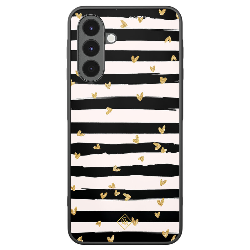 Casimoda Samsung Galaxy A16 hoesje - Hart streepjes