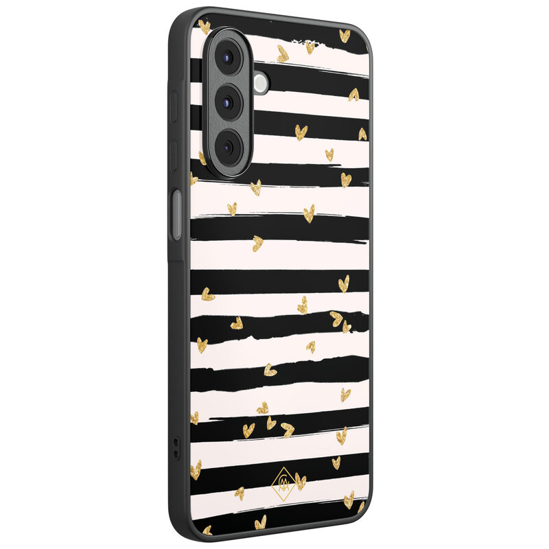 Casimoda Samsung Galaxy A16 hoesje - Hart streepjes