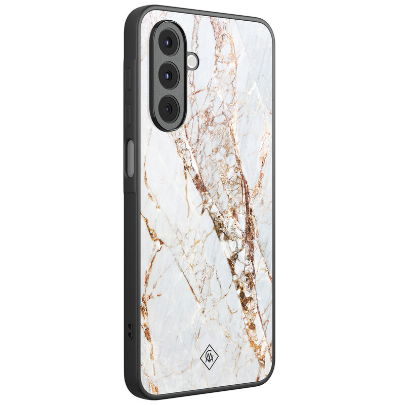 Casimoda Samsung Galaxy A16 hoesje - Marmer goud