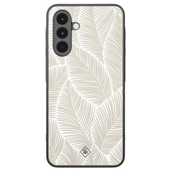 Casimoda Samsung Galaxy A16 hoesje - Palmy leaves beige