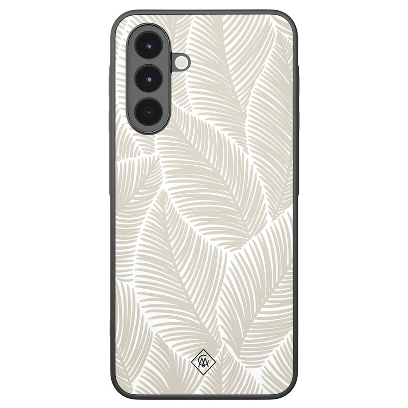 Casimoda Samsung Galaxy A16 hoesje - Palmy leaves beige