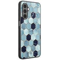 Casimoda Samsung Galaxy A16 hoesje - Blue cubes