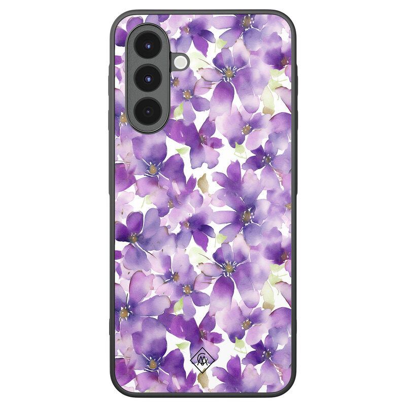 Casimoda Samsung Galaxy A16 hoesje - Floral violet