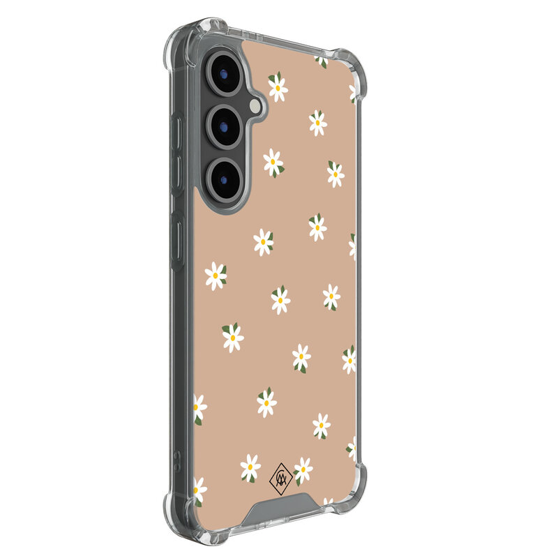 Casimoda Samsung Galaxy S25 FE shockproof hoesje - Sweet daisies