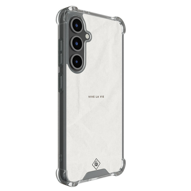 Casimoda Samsung Galaxy S25 FE shockproof hoesje - Vive la vie